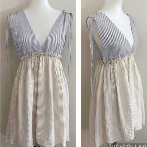 Notdstrom Rack Striped Sleeveless Dress size small flowy fairycore